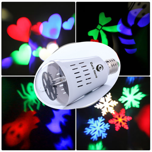 Supplying to Amazon Ebay Multi-Color Flashing LED Snowflake Projector light