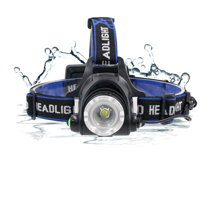 2019 High Power LED Zoom Headlamp Waterproof Worklamp Fishing Lamps Torch Head