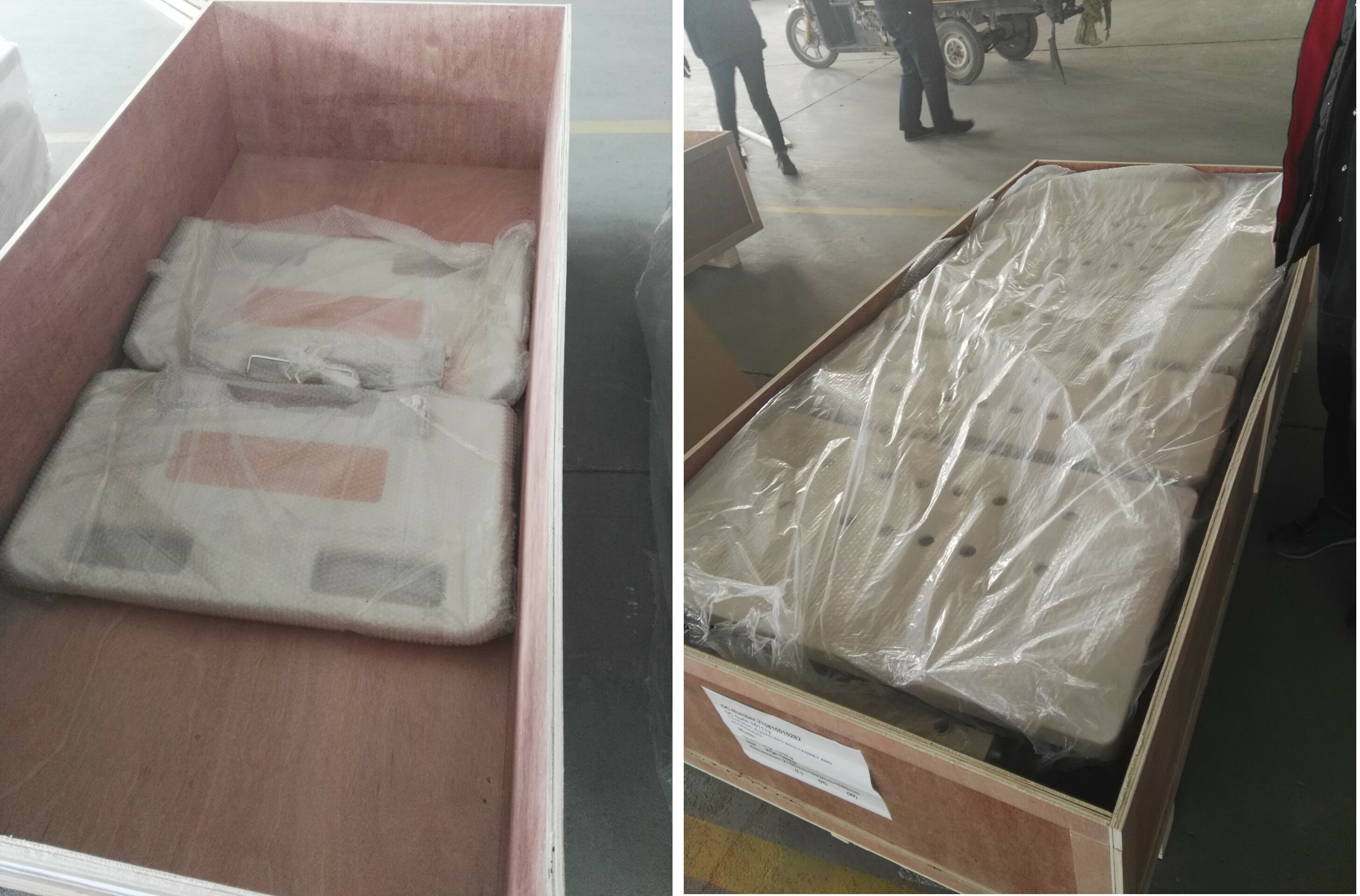 ICU 6 function adjustable hospital electric nursing bed