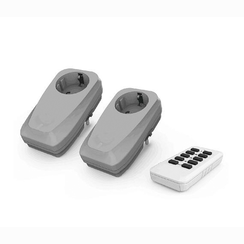 MAX 3680W RF remote control socket