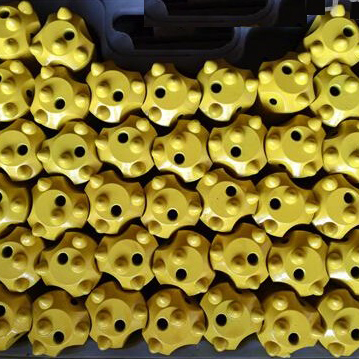 High wear-resistant tungsten carbide hemispherical button drill bit