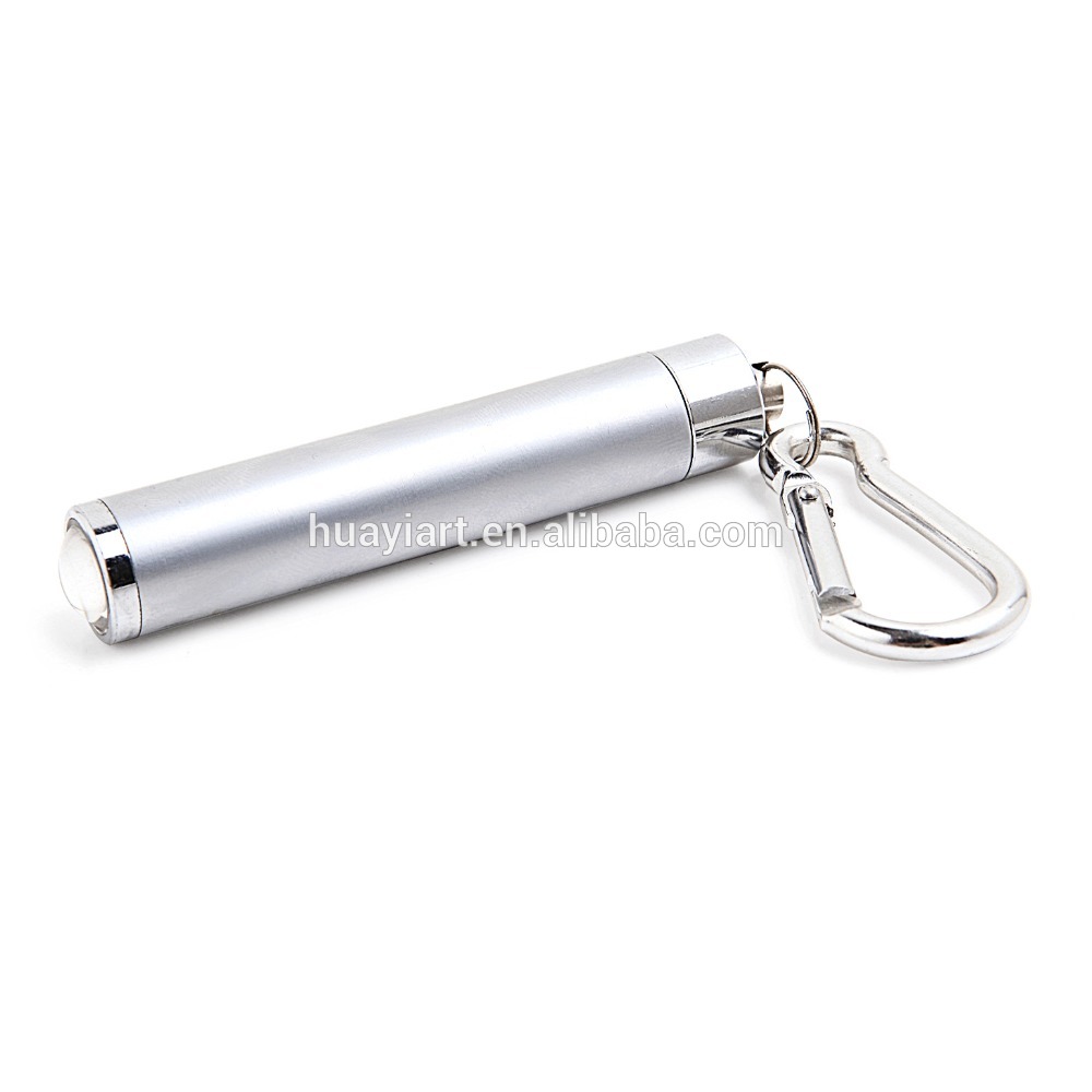 Promotional logo projector torch,mini led flashlight keychain