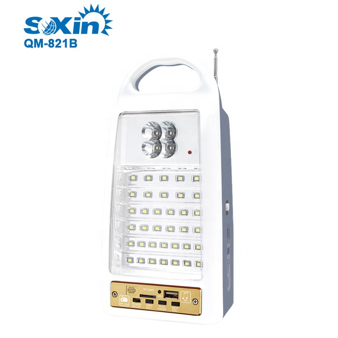 high quality portable multifunctional rechargeable emergency lamp