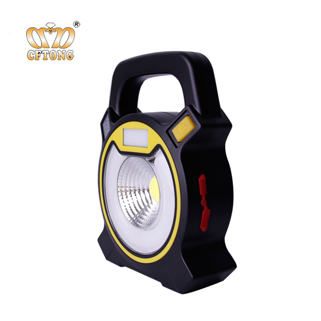 Battery Powered With USB Four Functions 5W COB Camping Light