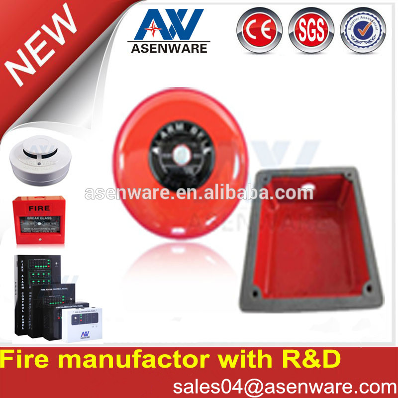Asenware 24V DC Fire Alarm Bell With Volume 96dB