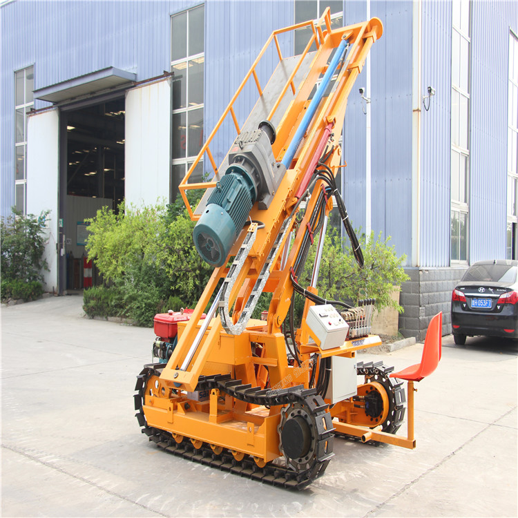 Multi-angle slope anchoring rig Full hydraulic crawler rock drill machine