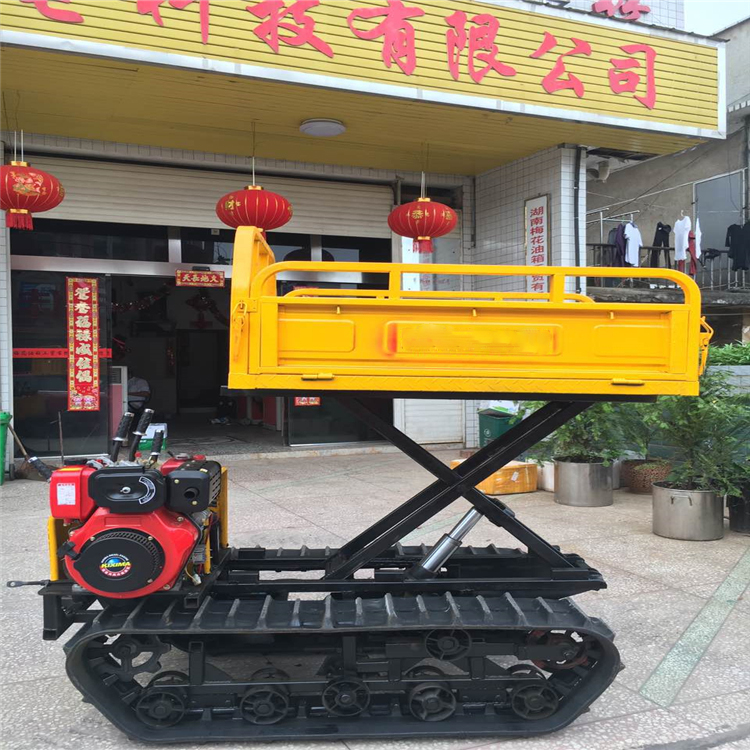 1 ton diesel engine mini Crawler Carriers for Sale
