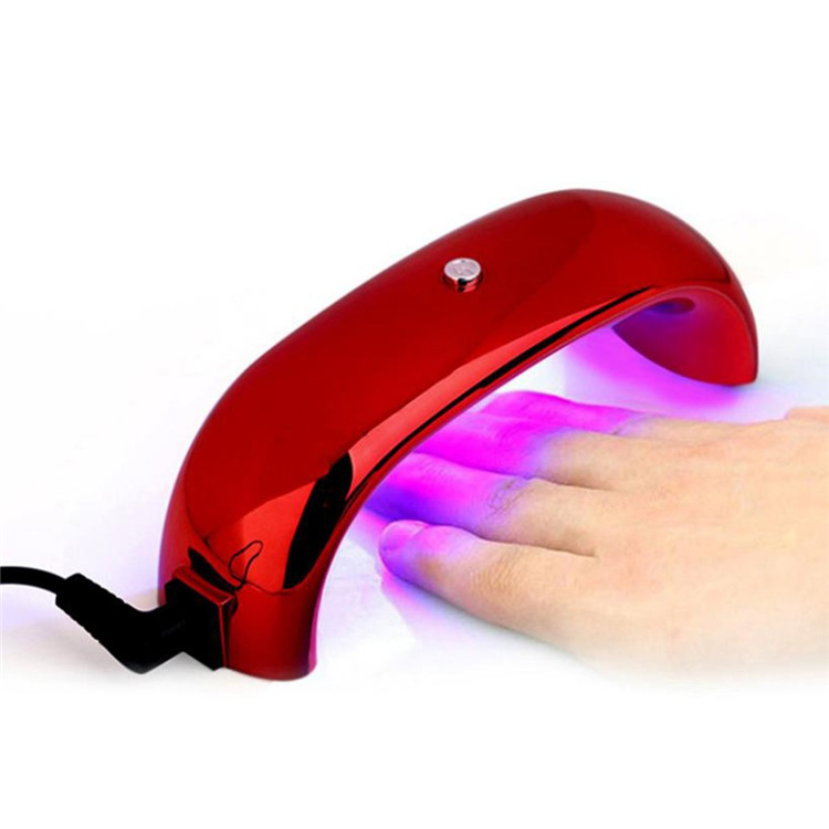 Nail Art Tools 9W Mini LED UV Lamp for Nails Dyer Gel Polish Drying Led Lamp Gel 3 Leds UV Nail Dryers Manicure Machine