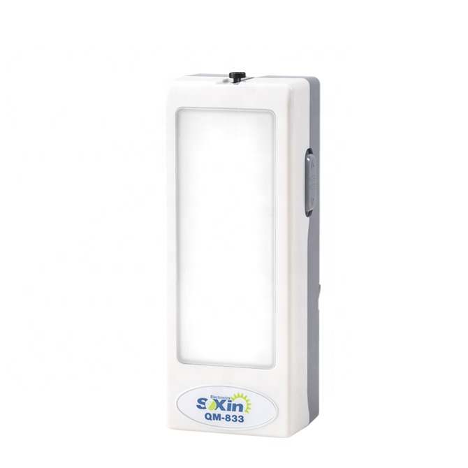 Wall mounted lantern rechargeable emergency light with sensor