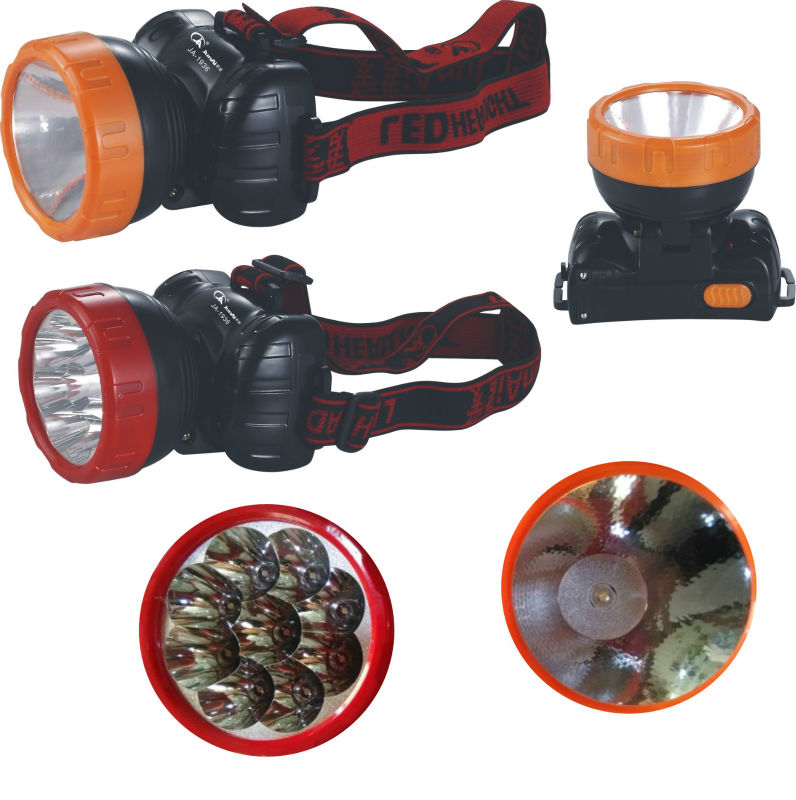 1 year warranty  rechargeable led headlamp high powerl led headlight model no. JA-1936