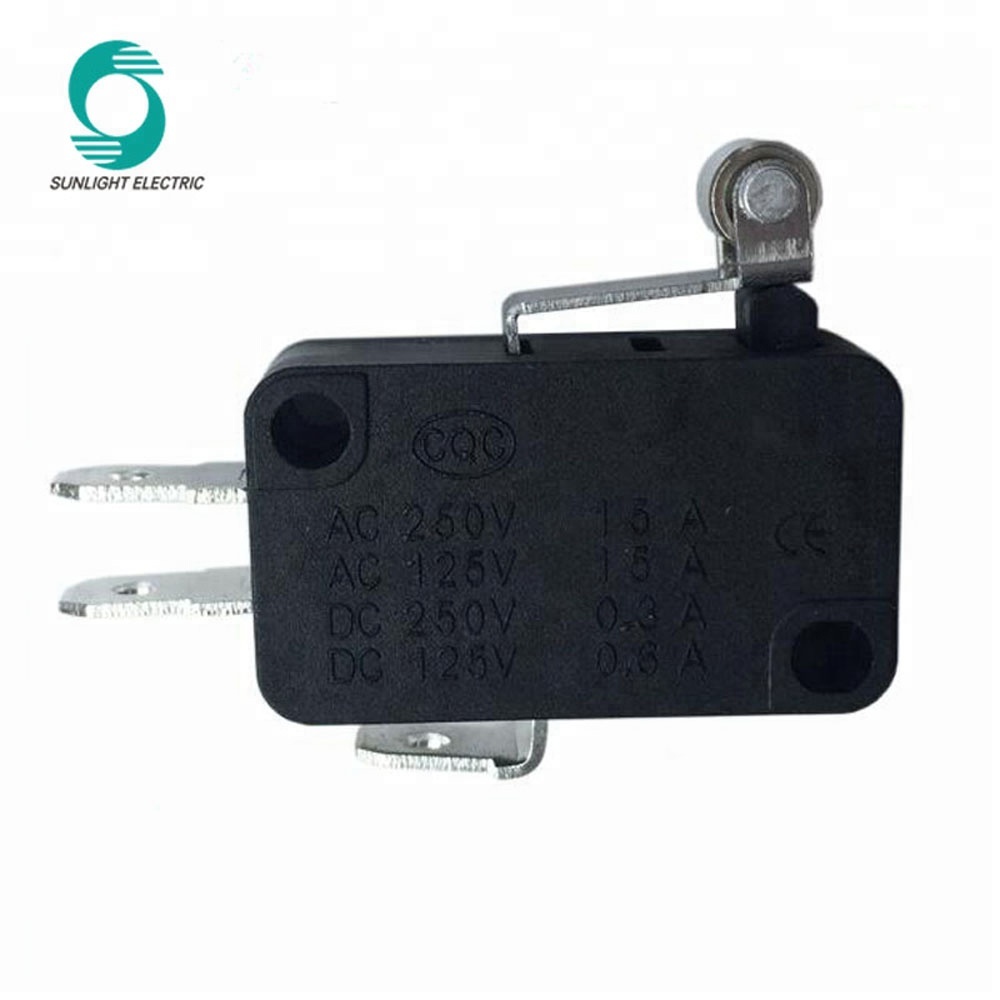 KW7-3 16A 250VAC 5E4 T125 short Roller Lever type micro switch microswitch