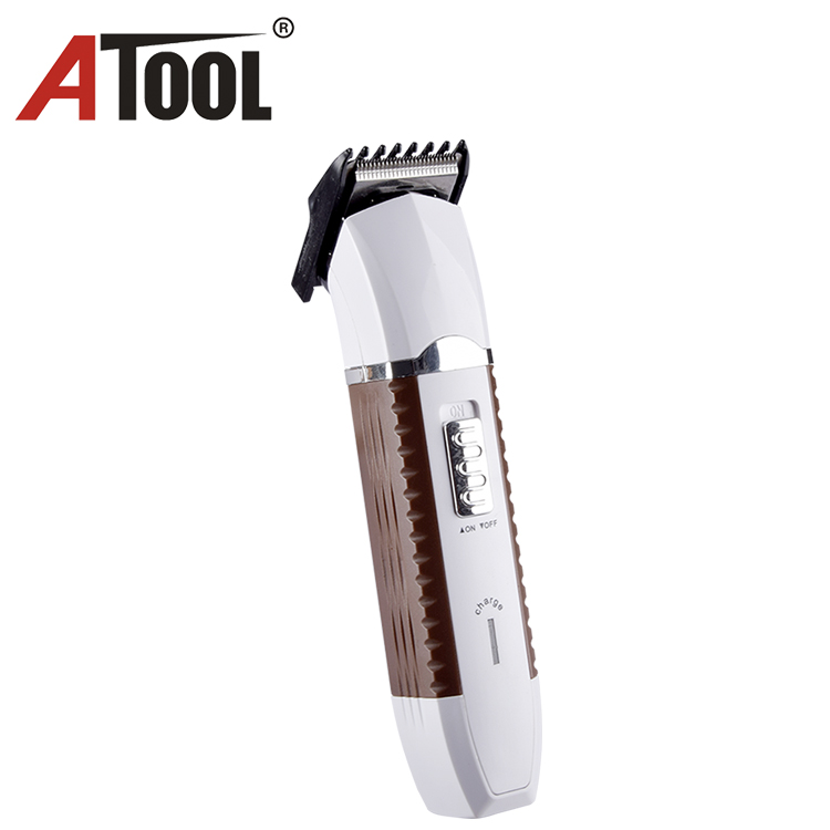 Rechargeable hair trimmer electric stainless steel blade hair clipper