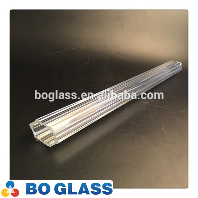 Borosilicate plum flower glass tube from factory, raw material glass tube