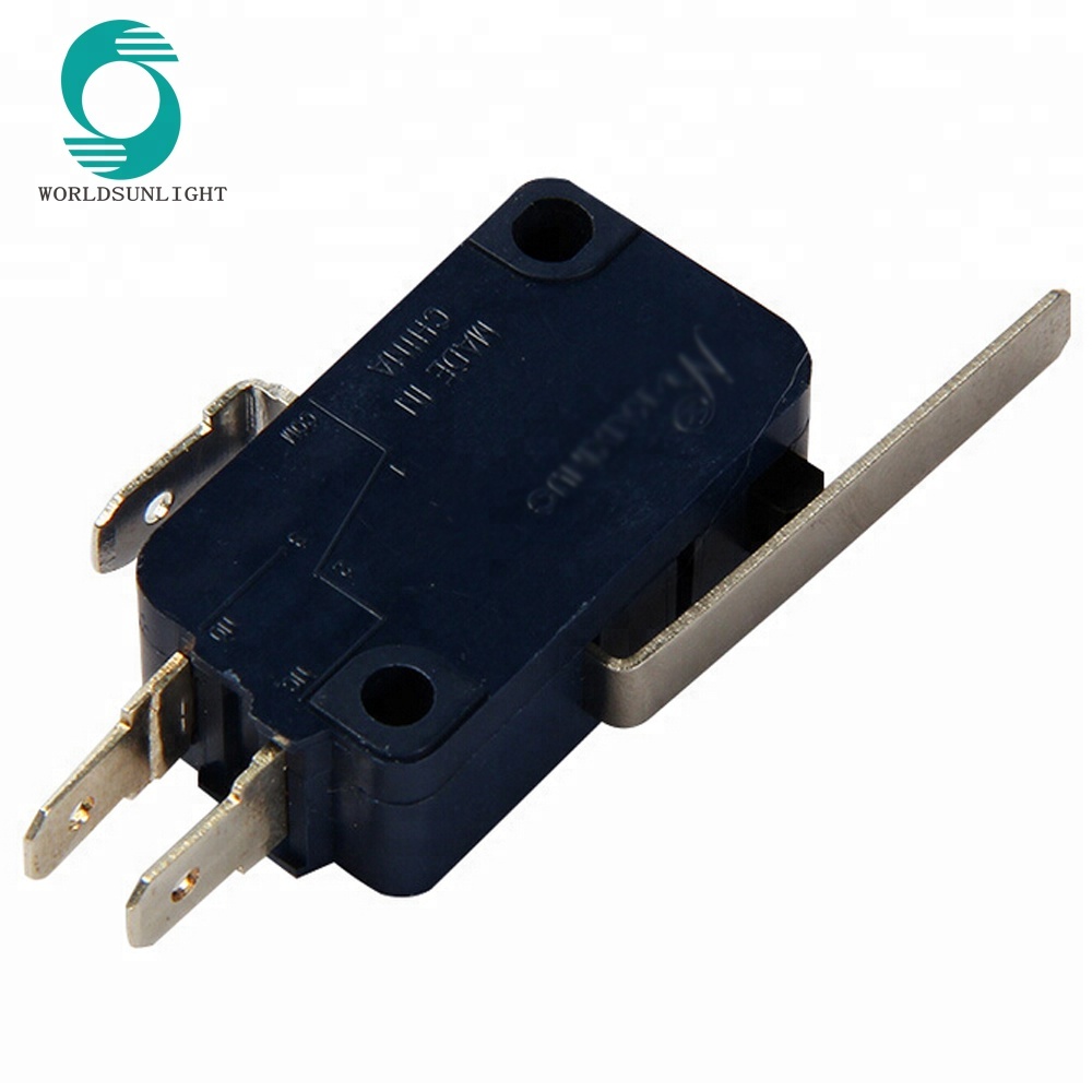 CCC CE approval V-162-1C25 kw3a 250VAC 16A hinge lever type on off microswitch mini micro switch