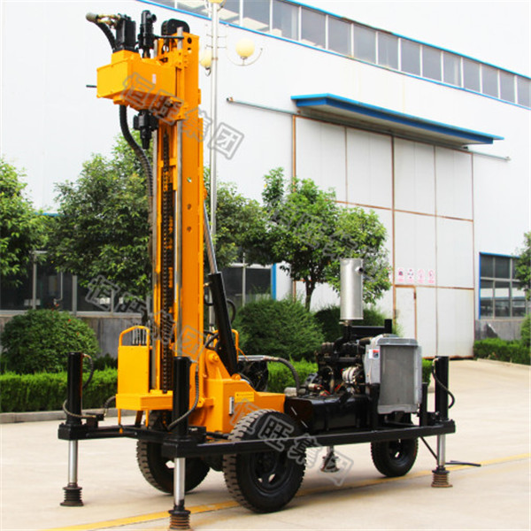 Mud Pump Drilling Rig Water Well/Air Compressor Drill Rig For Deep Well