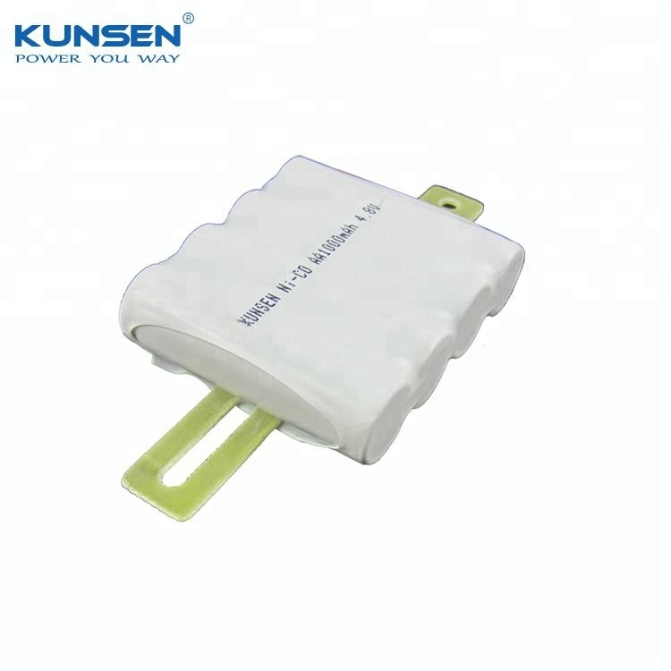 ni-cd aa rechargeable battery pack 4.8v