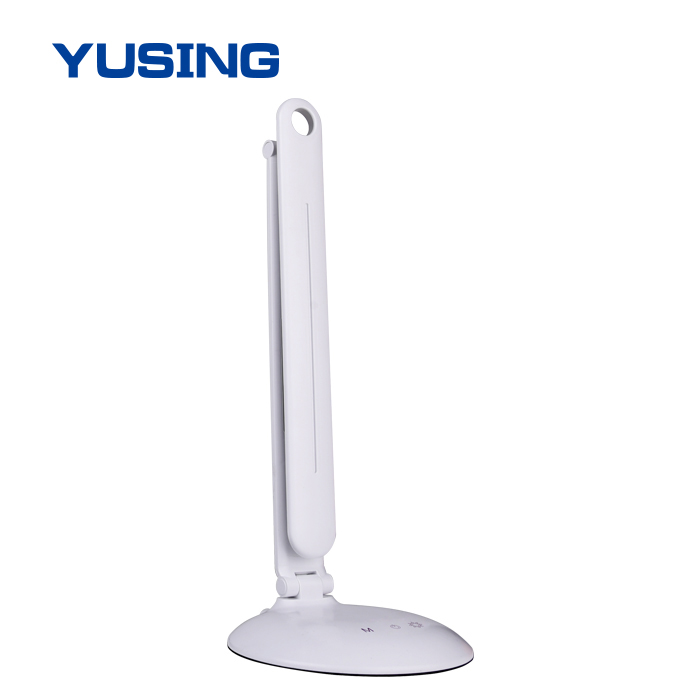 LCD Screen 3-step Dimming Eye Protection Student Desk Lamp, USB Charging Touch Switch Table Desk Lamp