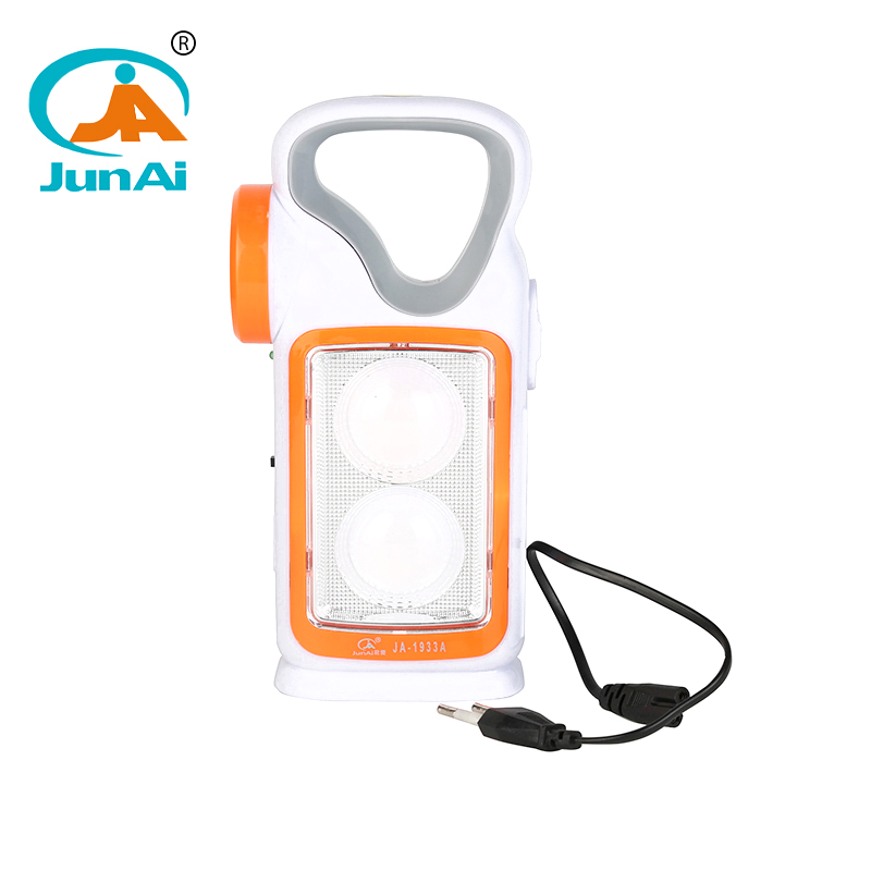 1 year warranty solar charging led emergency light for camping reading repairing Model No. JA-1933A