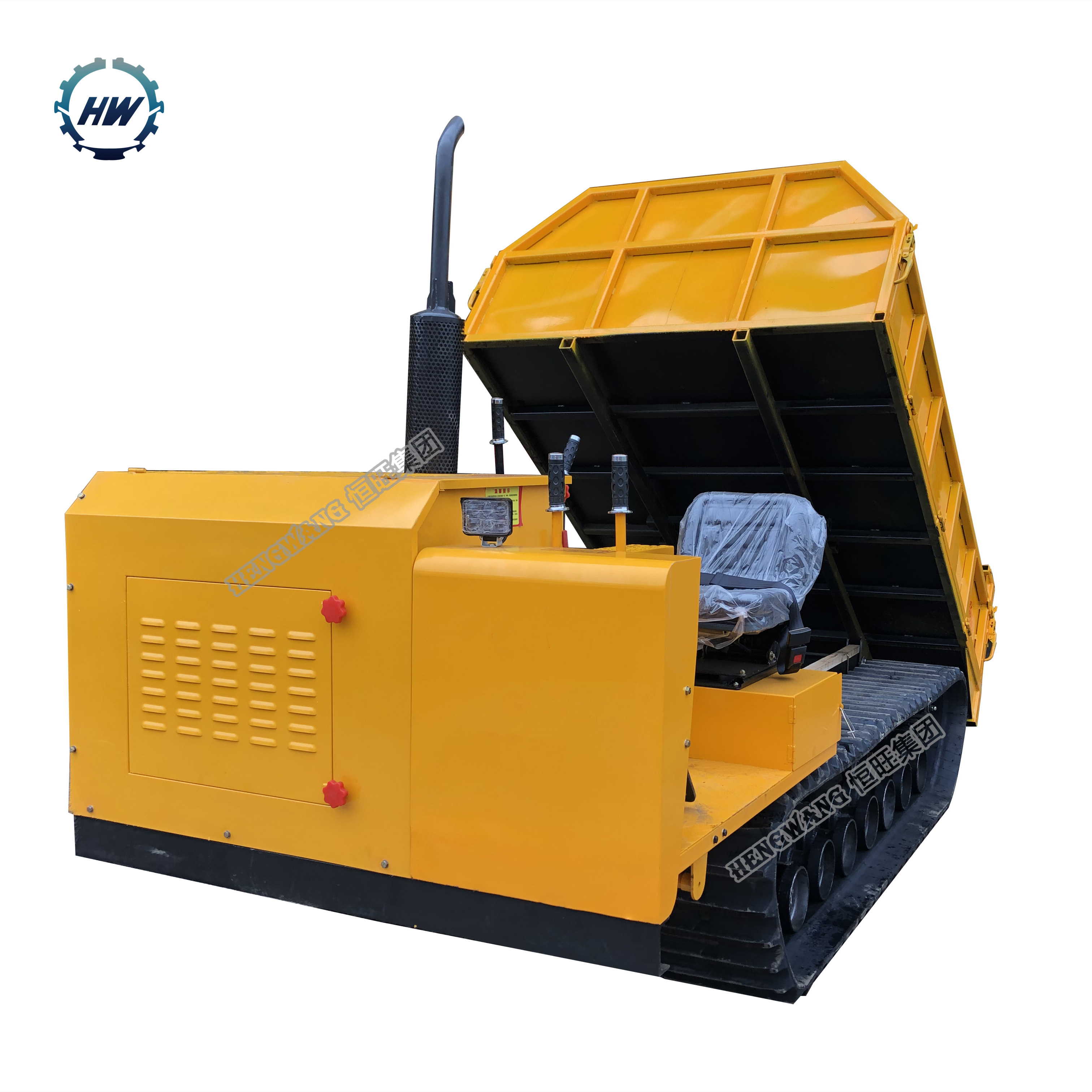 1T~5T capacity Track dumper crawler dump truck