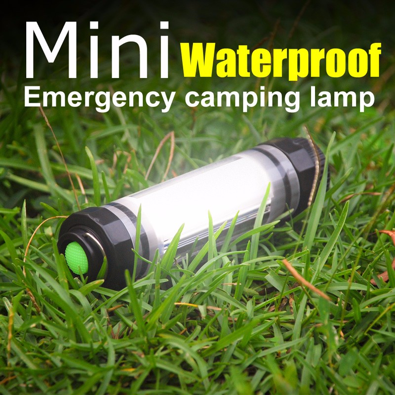 Outdoor Factory Multifunctional Waterproof Rechargeable Portable Emergency Power Bank LED Camping Lighting