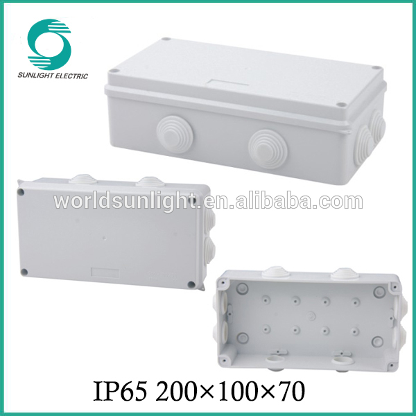 CE outdoor plastic fireproof connection box