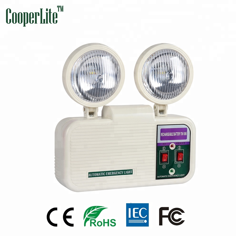 CooperLite Fireproof LED emergency twin-spot light