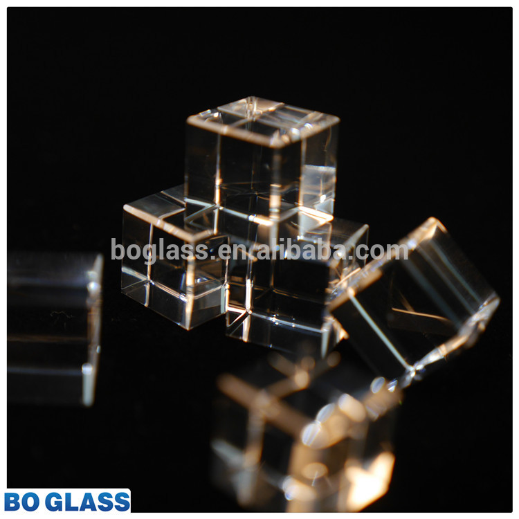 Blank K9 Crystal Glass Cube Cube Crystal Glass Block for Engraving