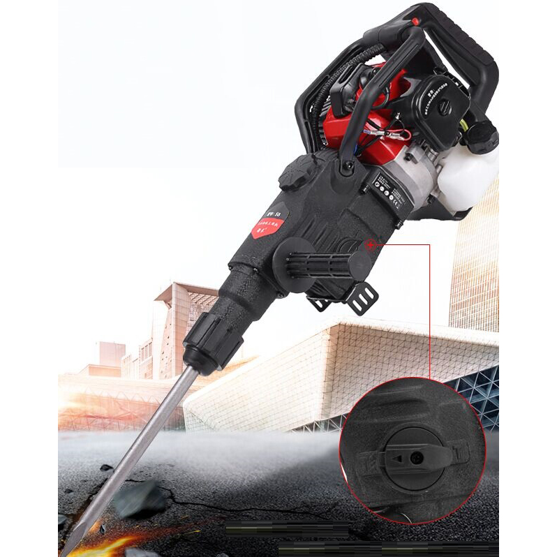 1800W gasoline demolition hammer drill