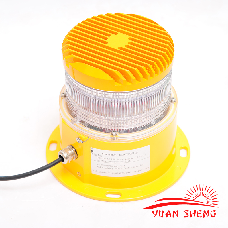 High Quality twin Weatherproof Led Tower Obstacle Light/ Aircraft Lights