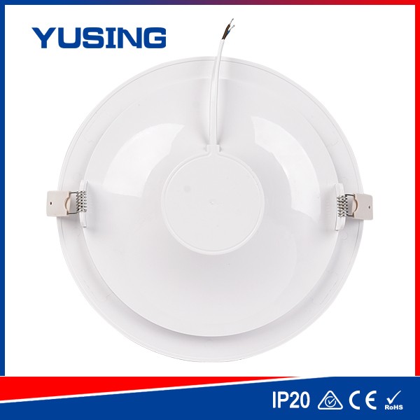 160mm Cut Out Ultra Thin 12W Round Driverless LED Downlight