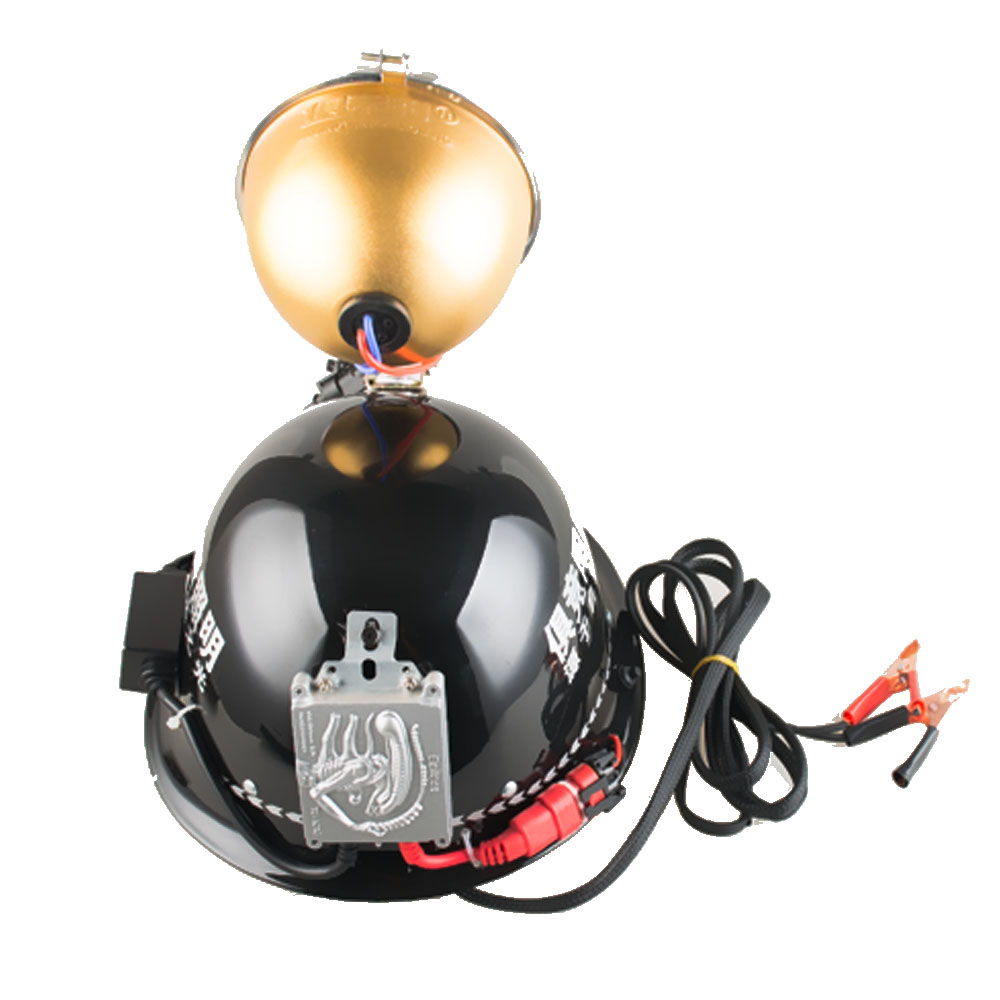 External 12V high power 35W xenon lamp head-mounted helmet mining work headlamp