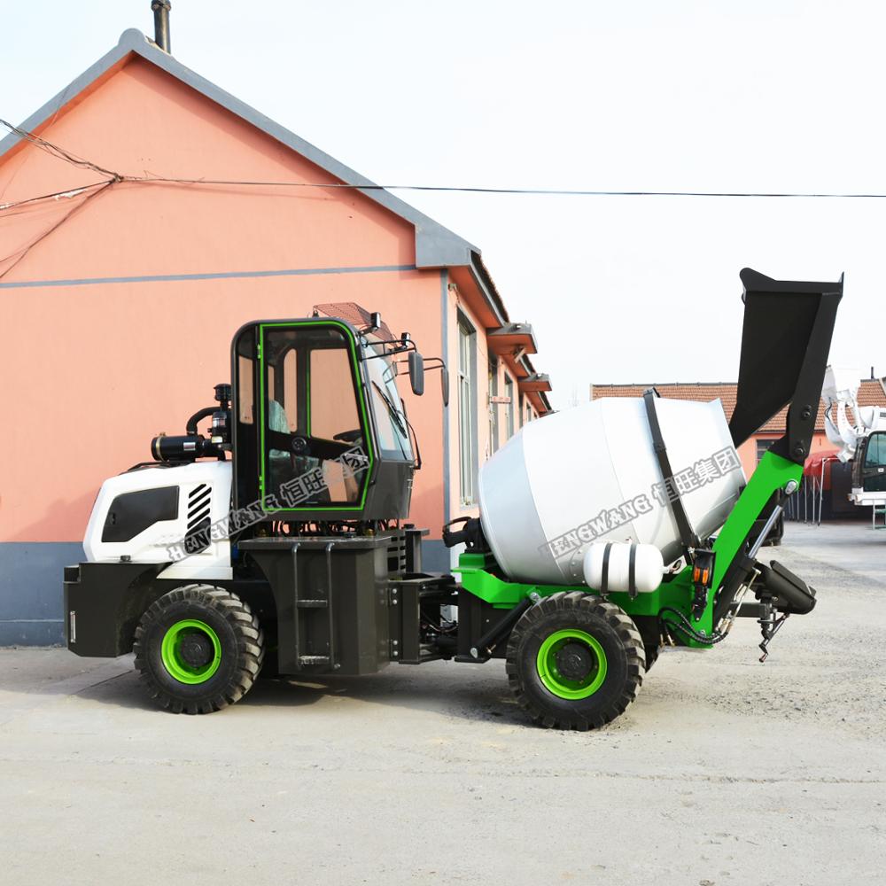 self-loading concrete mixer/self loading mixer truck/self loading concrete mixer