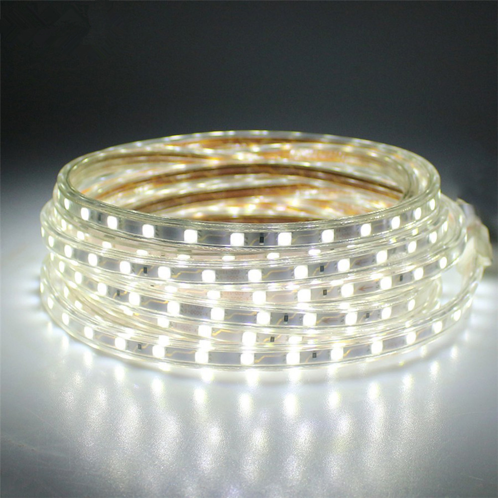 Super bright 3 chip in 1 led SMD 5050 12v 220v rgb led strip