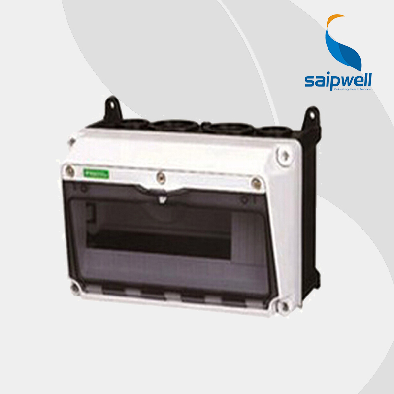 SAIP/SAIPWELL 260*190*180mm 12 way Wall-mountable Electrical Plastic Waterproof IP67 Distribution Box