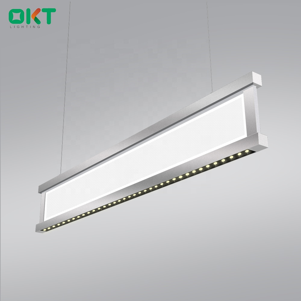 OKT low glare index 220 volt linkable linear led commercial light fixture