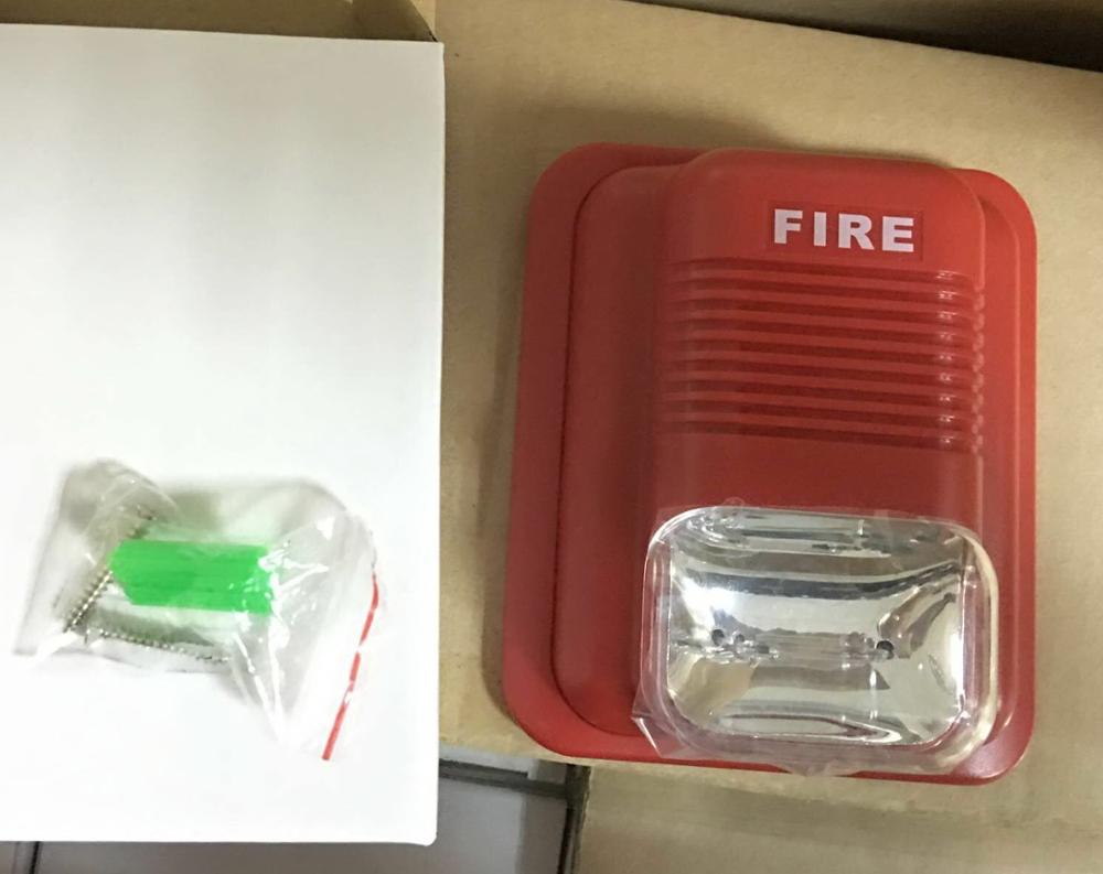 Fire alarm System Strobe siren light