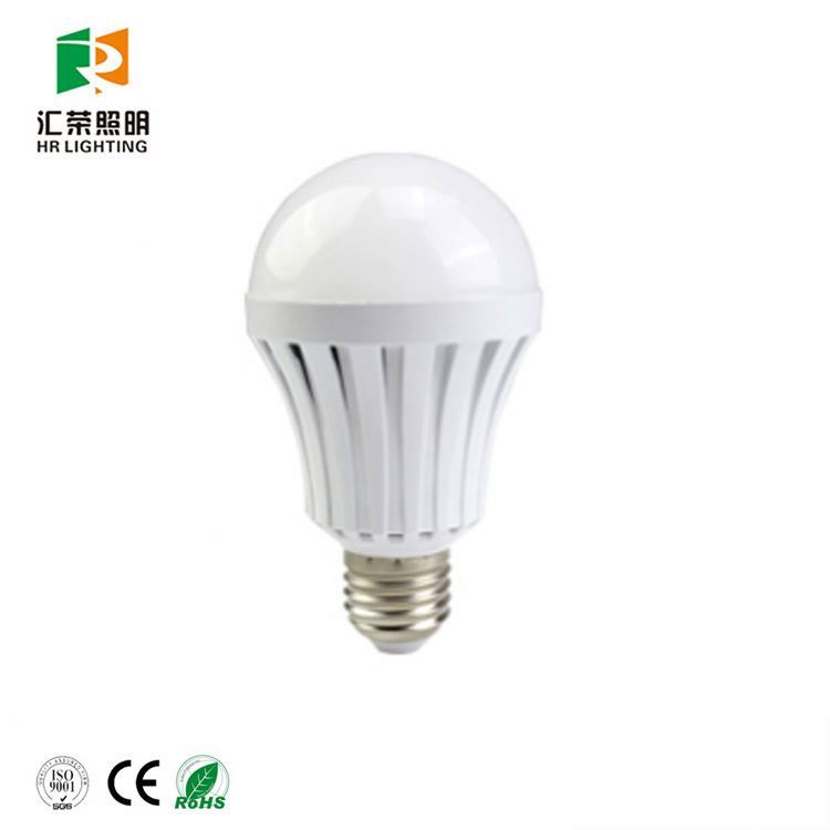 LED Emergency Light Bulb Automatic Charging 7W 9W 12w 15W White Color