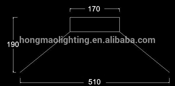 beam angle 45 60 120 110 90 degree Aluminum Light Reflector for LED COB Reflector
