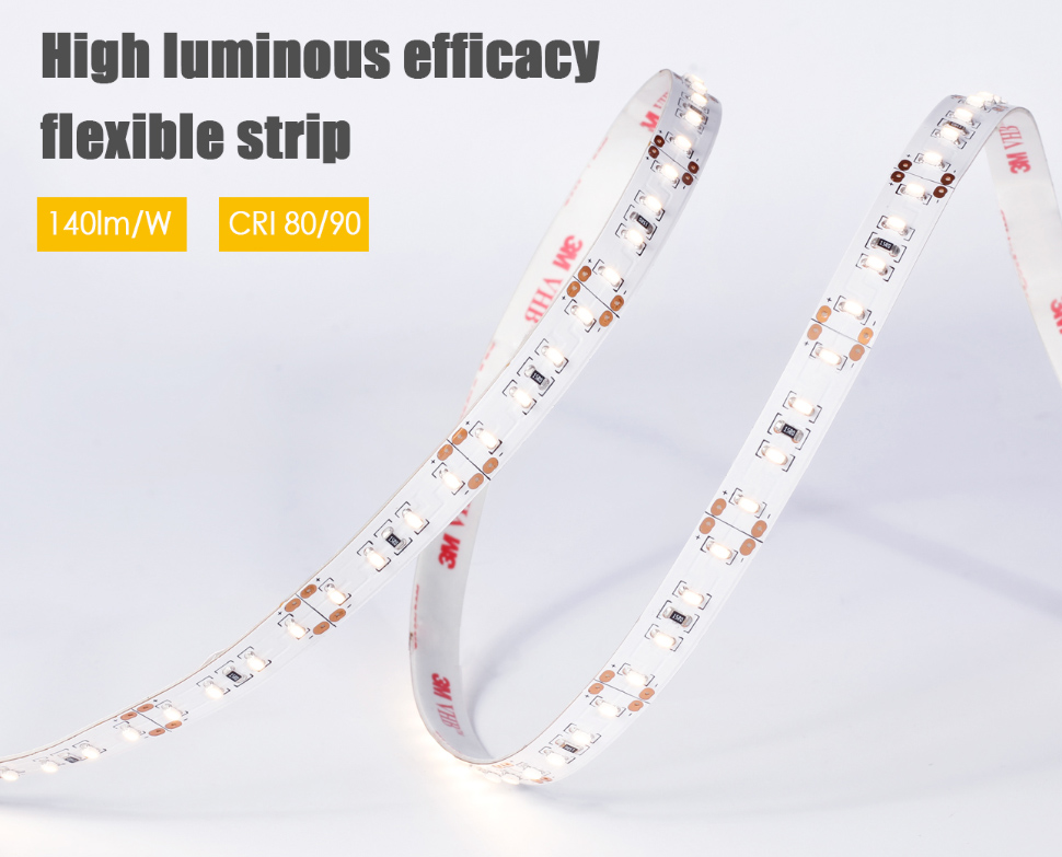 140lm/w 12v 24v 3014/2835 slim led flexible rope light factory China