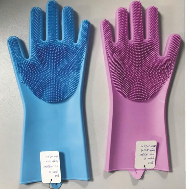 hot silicone convenient neoprene gloves latex for washing dishes gloves