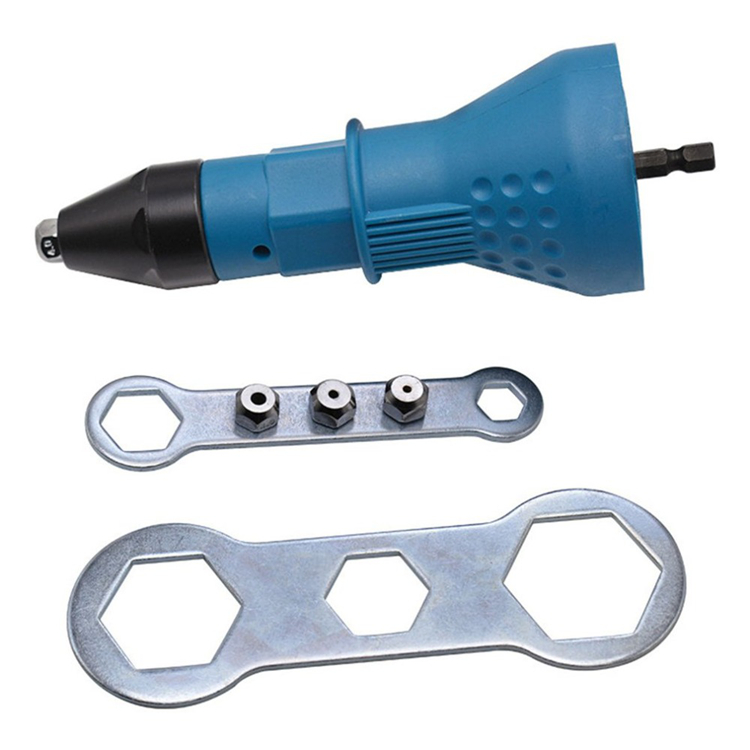 Electric Rivet Nut Gun Riveting Tool Cordless Riveting Drill adaptor Insert Nut Tool Riveting Drill Adapter