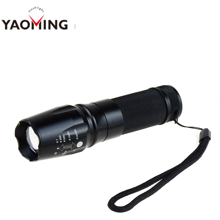 Ultra bright Aluminum 26650/18650/3*AAA Battery Military 1200 Lumen Best Tactical Flashlight Rechargeable Torch