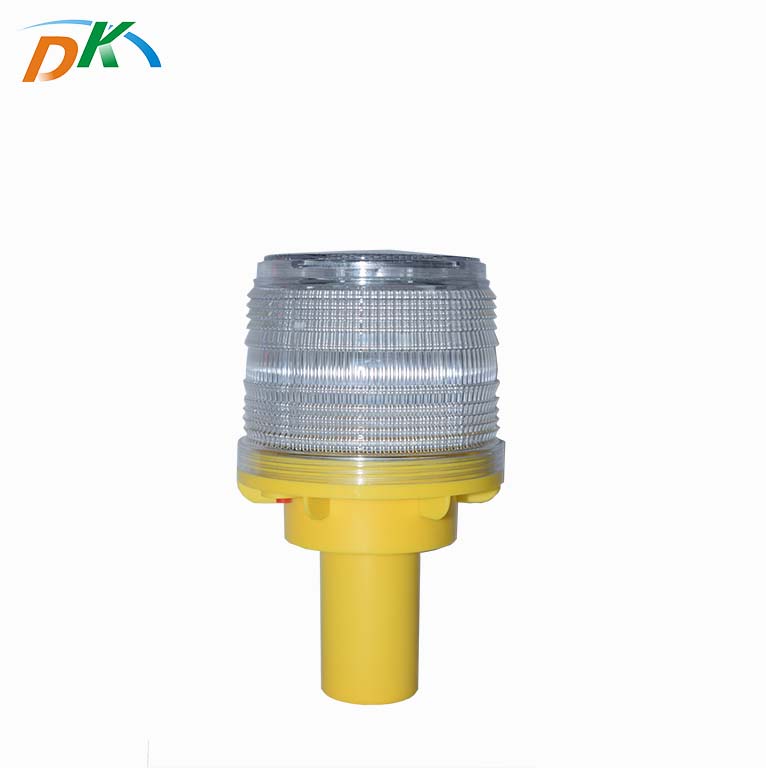 DK LED Rea Blue Road Safety Flashing LED Barricade Cone Warning Light