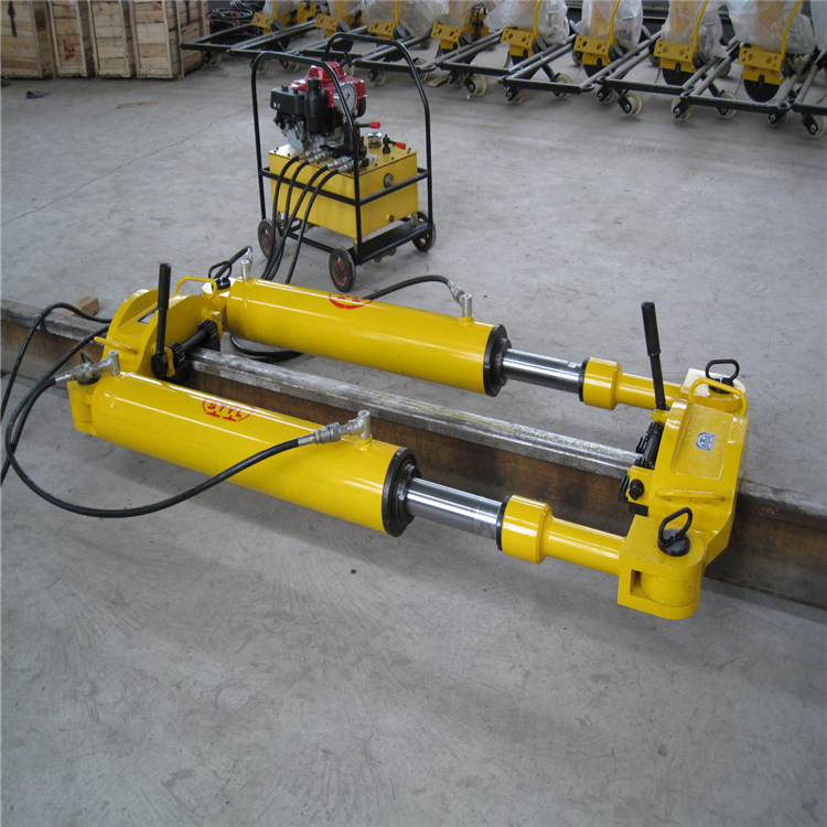 YLS-900 Hydraulic Rail Tensor Rails Stretching Equipment With Pump Station