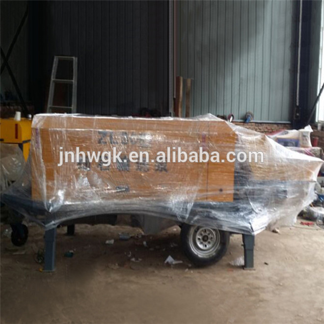 20M3/h diesel engine concrete pump delivery 20mm gravel concrete pump for sale