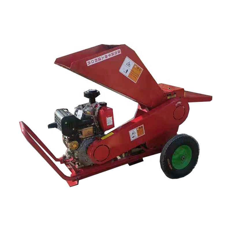 Factory supply forestry  tree branches /wood chipper shredder