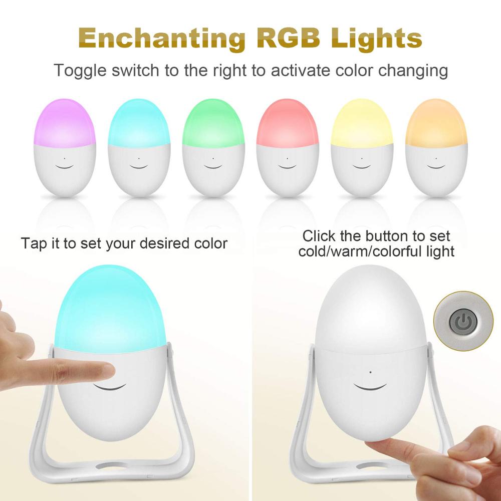 Smart Bedside Nursery Lamp For Baby Led