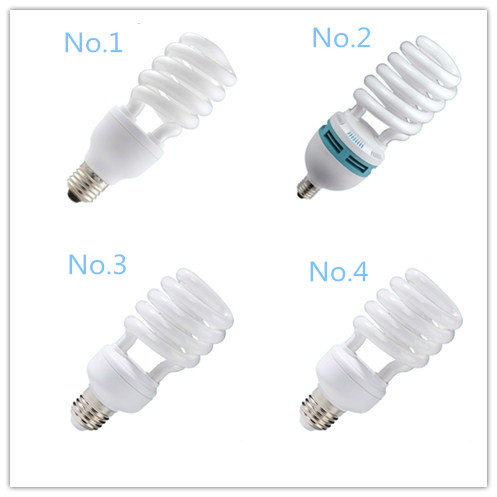 220-240v CFL lighting Tri-phosphor CFL bulb half spiral Energy Saving Light E27 B22