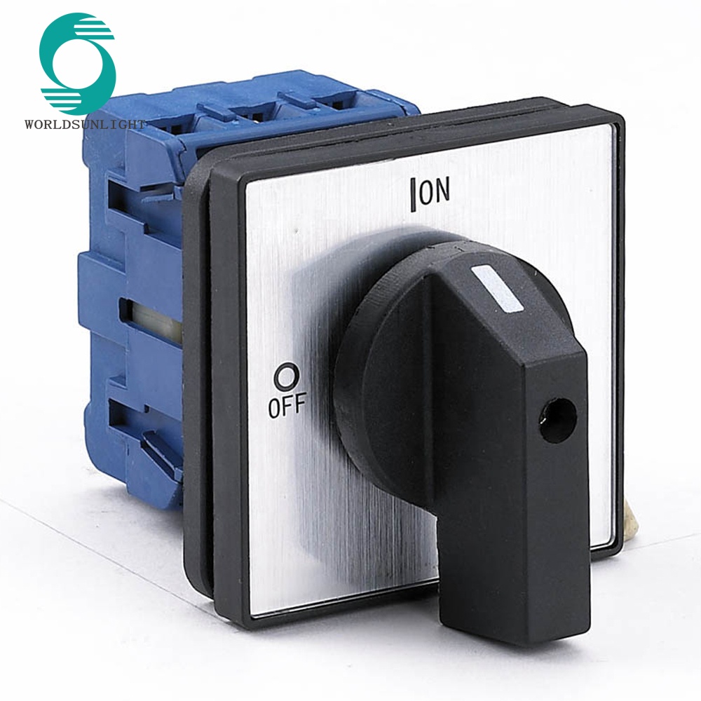 RoHS approval LW30 series OFF-ON 20A 25A 32A 40V 63A 80A 100A 4 pole 3 position rotary switch