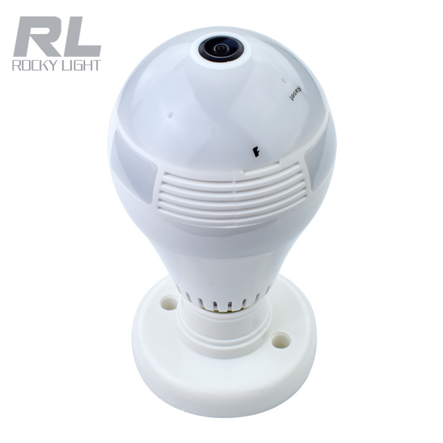 Cheap Spy Hidden Light Bulb 360 Degree Wifi Camera HD Wireless Security Fisheye Camera